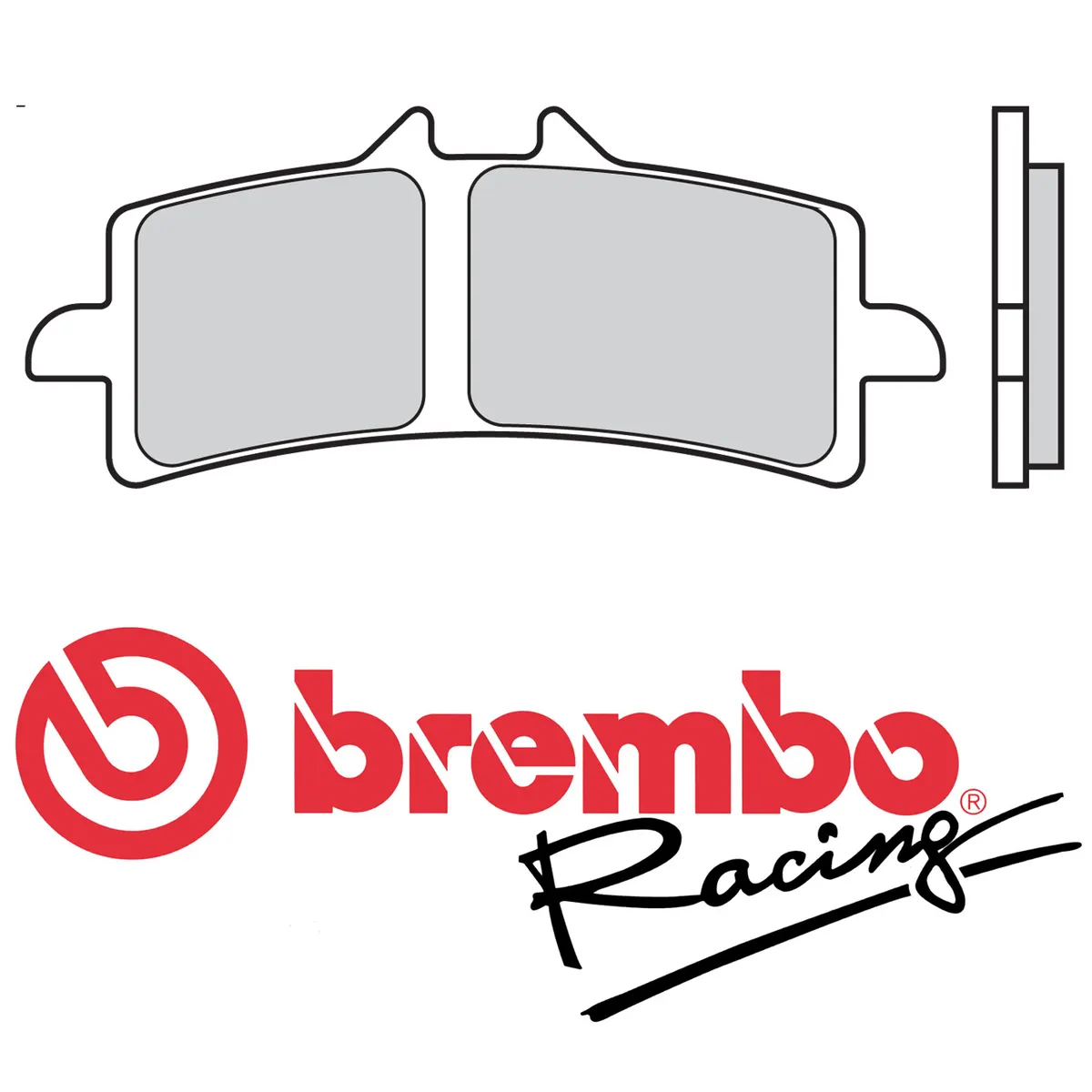 Състезателни накладки Brembo M497Z04 Z04 Racing