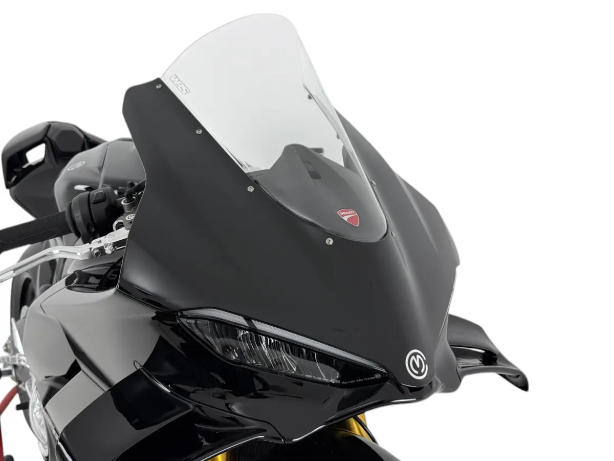 Слюда WRS Racing за Ducati Panigale V4 2025-2026 / Panigale V4 R 2026 - прозрачна