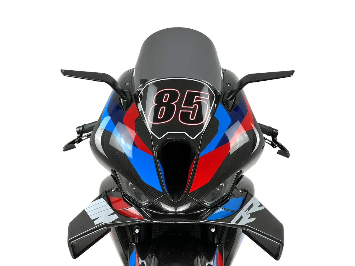 Слюда WRS Racing за BMW M 1000 RR 2023-2024 - тъмно опушена