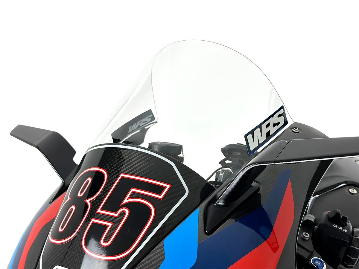 Слюда WRS Racing за BMW M 1000 RR 2023-2024 - прозрачна