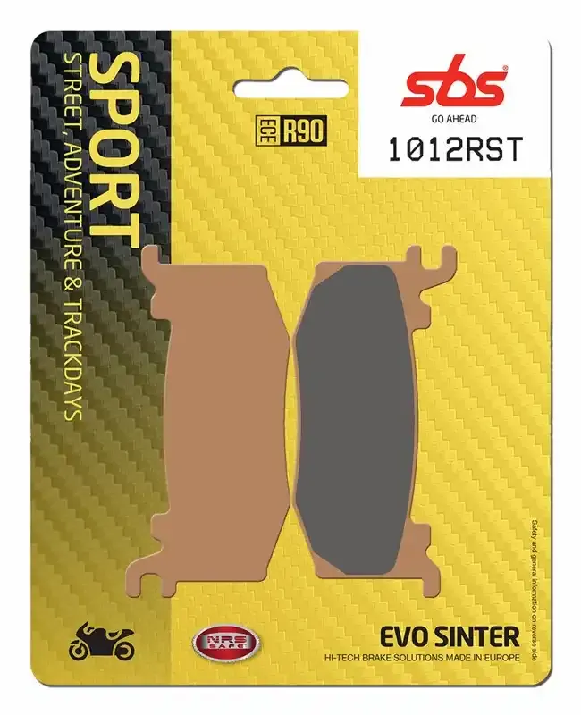 Предни спортни накладки SBS 1012RST Sinter