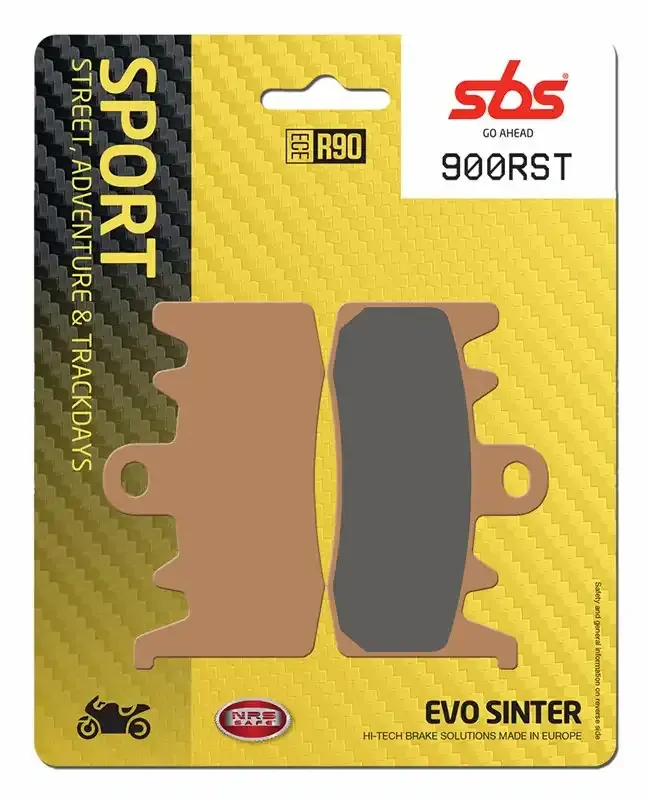 Предни спортни накладки SBS 900RST Sinter