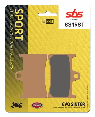 Предни спортни накладки SBS 634RST Sinter