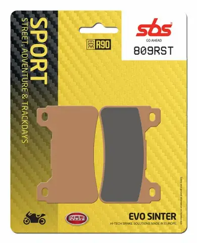 Предни спортни накладки SBS 809RST Sinter