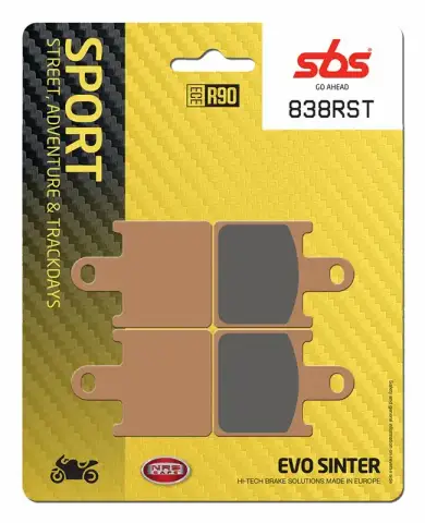 Предни спортни накладки SBS 838RST Sinter