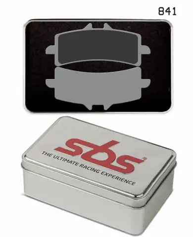 Предни състезателни накладки SBS 841DS-1 Dual Sinter