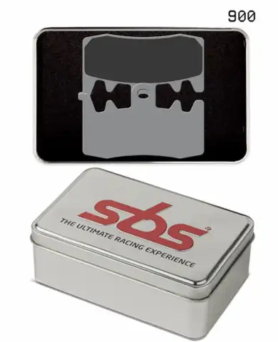 Предни състезателни накладки SBS 900DS-1 Dual Sinter