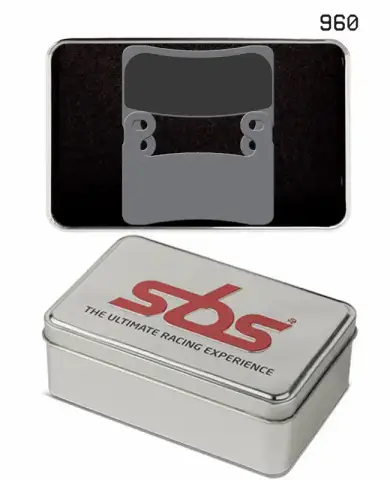 Предни състезателни накладки SBS 966DS-2 Dual Sinter