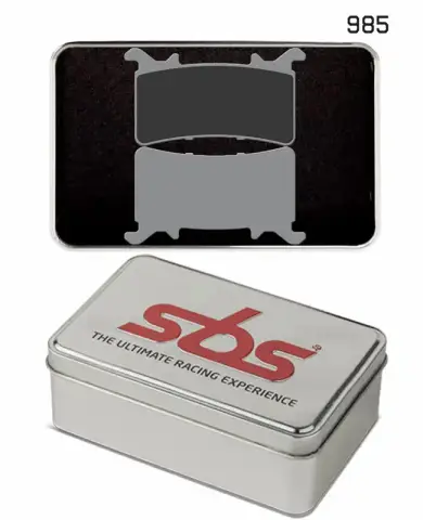 Предни състезателни накладки SBS 985DS-2 Dual Sinter